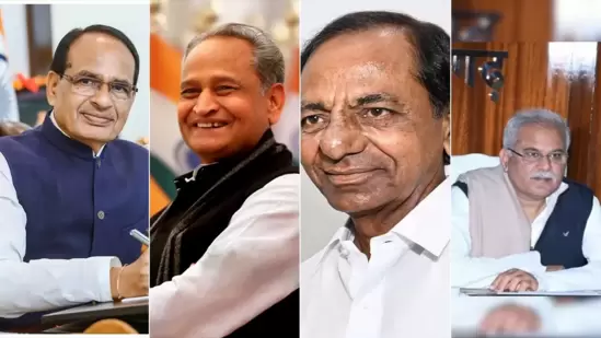 Top leaders of political parties engage in extensive campaign with assembly elections in Rajasthan and Telangana few days away